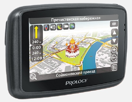 Портативная навигационная система PROLOGY iMap-550AG
